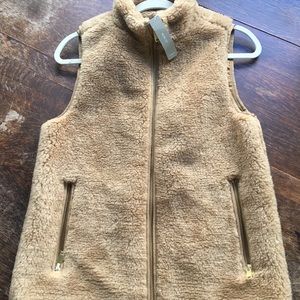 Plush fleece excursion vest